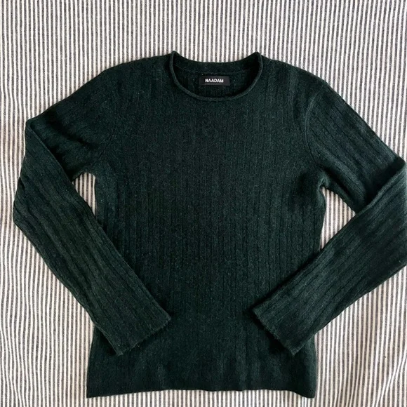 NAADAM lightweight cashmere ribbed sweater - Picture 1 of 6